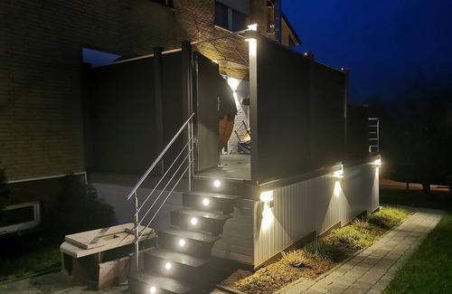 Hahausen Apartment | In two minutes in nature - with terrace, sauna and fire barbecue