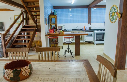 Guaeca House | Incrível casa pé na areia com Wi-Fi em Guaecá/SP