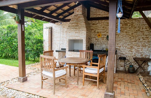 Guaeca House | Incrível casa pé na areia com Wi-Fi em Guaecá/SP