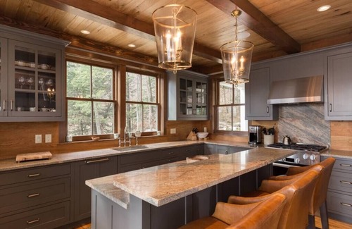 Waitsfield House | Incredible, brand new slopeside construction in Vermont's charming Mad River Valley.
