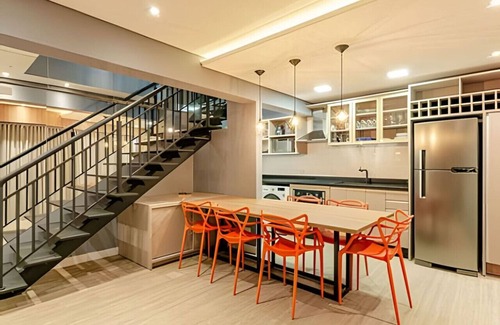 Matriz Apartment | Incredible duplex, 2 bedrooms, balcony, 2 parking spaces Batel