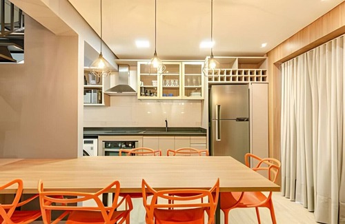 Matriz Apartment | Incredible duplex, 2 bedrooms, balcony, 2 parking spaces Batel