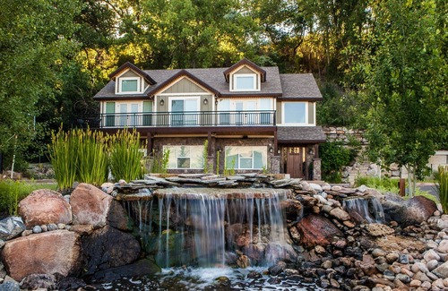Box Elder County House | Incredible Lakeside Lodge and Beach House