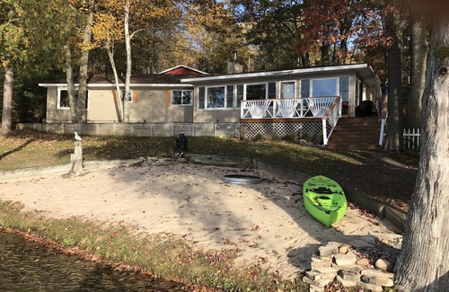 Rose City House | Incredible sunsets await in this Northern Michigan Lake front home.