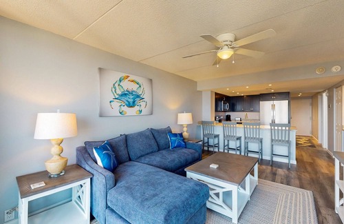 North Ocean City Condo | Incredibly Convenient Beach Condo w/Balcony, W/D, A/C, Shared Pools, Gym, Tennis