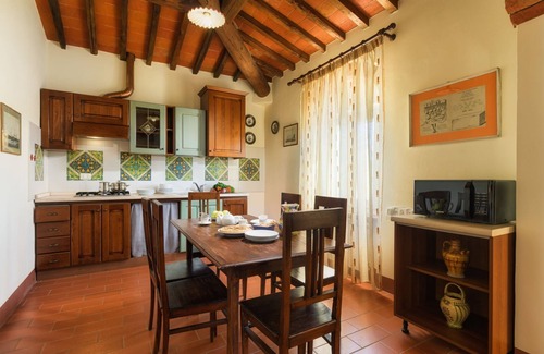 Brolio Villa | Independent villa with WIFI, private pool, A/C, close to Cortona!