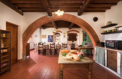 Brolio Villa | Independent villa with WIFI, private pool, A/C, close to Cortona!
