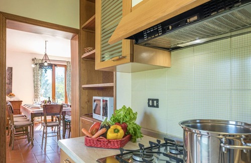 Monticiano Villa | Independent holiday house surrounded by a wide fenced garden with pool , located in the Tuscan coun