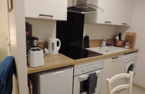 Anneville-sur-Mer Apartment | Independent studio 25m² 800 m from the sea