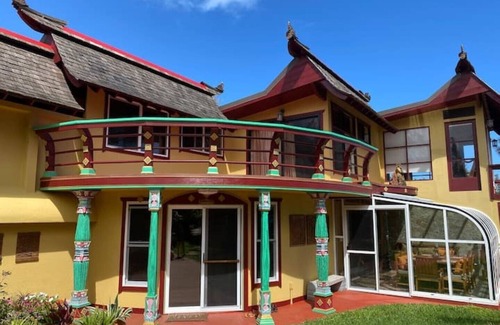 Haiku House | Indian Room at Maui Eco Retreat: Ocean, Waterfall, & Scenic Hiking Trails!