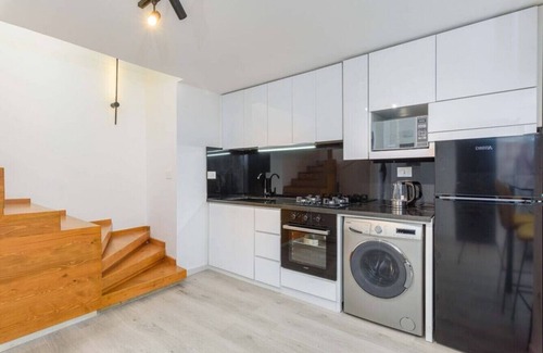 Aamchit Apartment | Indigo Chic 1-BR Apt W Garden & Balcony in Batroun