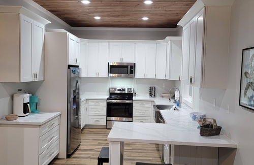 Green Turtle Cay House | Indigo House with private pool, dock slip, & house generator on Green Turtle Cay