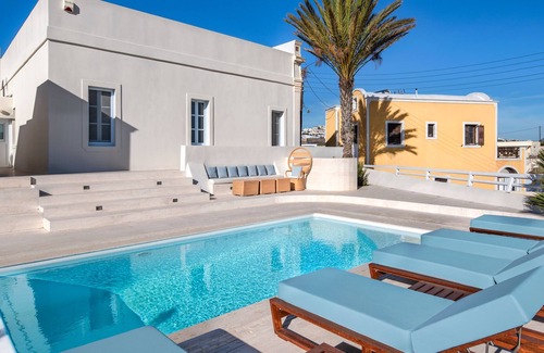 Karterados Villa | Indigo Luxury Neoclassical Mansion for 5-6 Persons!