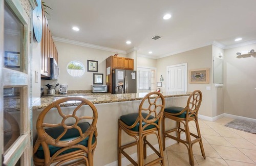 Indigo Reef Marina Homes House | Indigo Reef Resort Waterfront Villa 25 With Boat Dockage, Pool, and Sunset-View