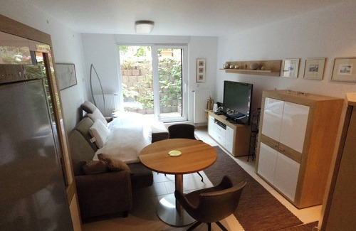 Meusdorf Apartment | Individuelle Ferienwohnung im Grünen Südosten von Leipzig mit Eigener Terrasse