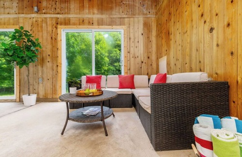 Lake Ariel House | Indoor Heated Private Pool Home & Arcade in Lake Ariel Poconos with 7 beds