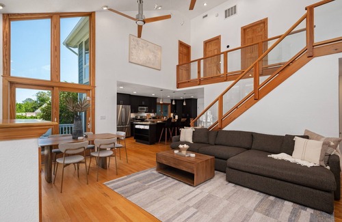 Powells Point House | Indoor Hot Tub, Barrel Sauna, Pool, Natural Light!