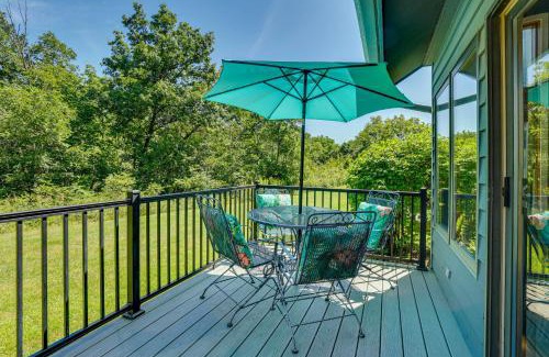 The Galena Territory House | Indoor Pool Access and Deck Galena Family Getaway!