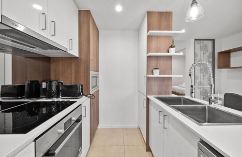 Dickson Apartment | Indoor Pool, Gym: Modern Hideout 12-Min From CBD