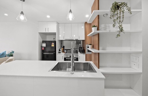 Dickson Apartment | Indoor Pool, Gym: Modern Hideout 12-Min From CBD