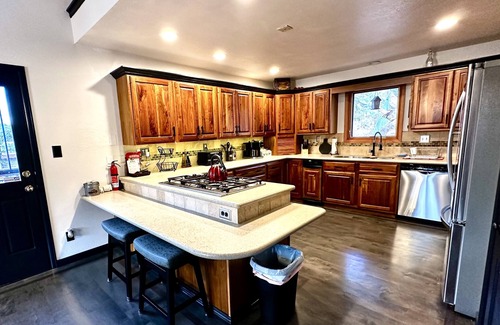 West Colorado Springs House | Indoor pool, hot tub, sauna!