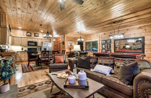 Chalet Village Cabin | Indoor Pool - MTN Views - Hot Tub - Fire Pit - Bears!