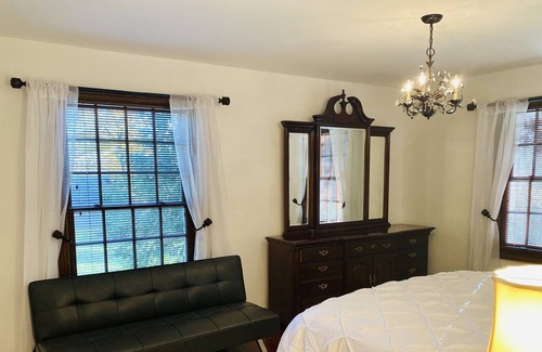 Falmouth House | Indoor pool off of the golf course