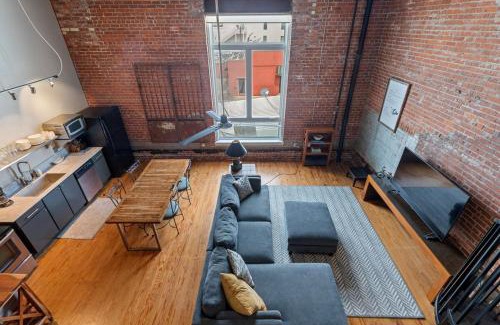 Downtown Apartment | Industrial Modern Loft in Downtown Lafayette