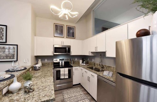Downtown Indianapolis Apartment | IndyUrbanNest Sleeps8 Skywalk Convention Ctr