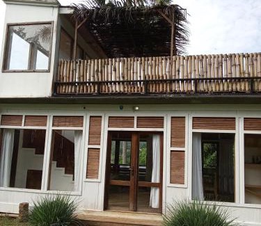 Santana House | Infinity-house with roof terrace and direct access to the beach