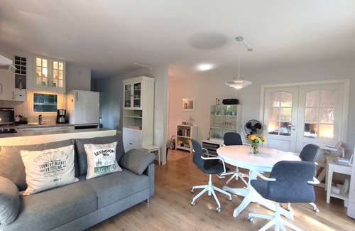 Tarp House | Inger: Modern vacation home with terrace and garden use - Holiday home Inger