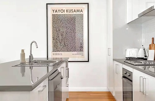 Plympton Apartment | Interior Designed Art Haven between City and Beach
