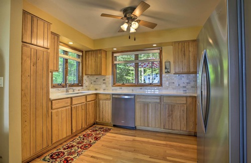 Interlochen House | Interlochen Home on Green Lake w/Dock & Beach!