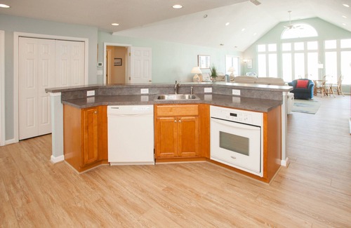Sandbridge House | Inviting beach villa w/enclosed backyard, private pool, central AC, WiFi, patio