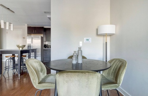 Woodmont Triangle Apartment | Inviting Bethesda Bainbridge 2BR w/Gym & Rooftop Pool, nr Metro, by Blueground