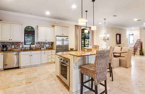 Emerald Waters Village House | Inviting home close to beach with pool, full kitchen, golf, central AC, & W/D