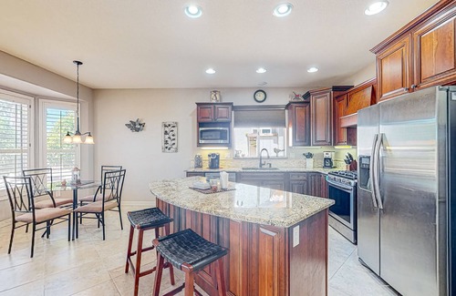 Sun City West House | Inviting home with full kitchen, patio, central AC, & W/D