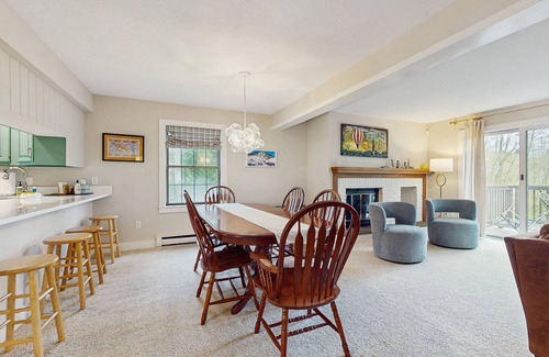 West Hartford Condo | Inviting three-story condo with decks - near the Quechee Club