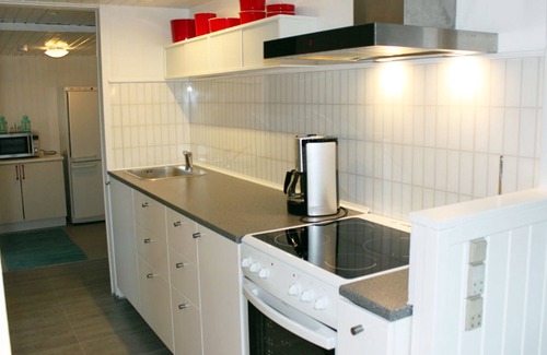 Diernæs Strandby House | Inviting vacation home near the beach with WLAN, oven and washing machine