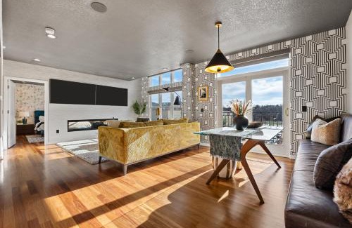 Iowa River Landing Apartment | Iowa River Landing steps to Xtream Arena & Coralville Convention Center
