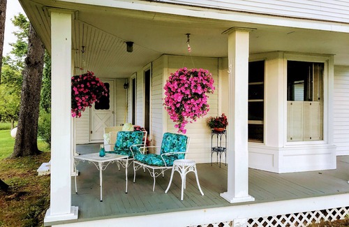 East Jordan House | Ironton Shore Farms: 4 Bedroom Farmhouse on Lake Charlevoix with Beach and dock