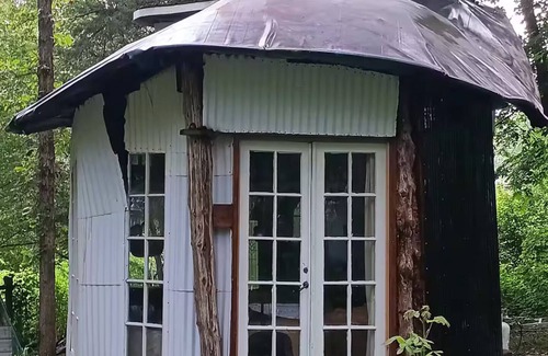 Knoxville House | Irving's Gnome Dome Mushroom Sculpture Tiny House