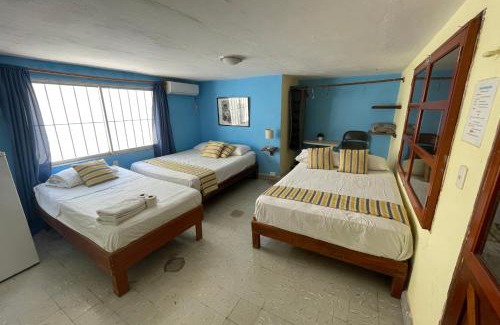 Centro - Supmza 001 House | Isla Mujeres Punta Norte Private Bedroom 1