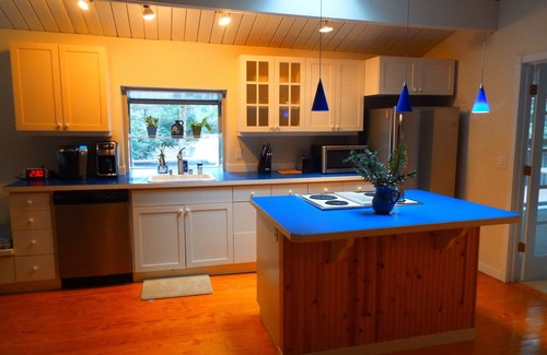 Burley House | Island home with kayaks, seasonal pool, private hot tub and beautiful beach!