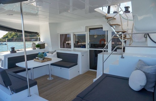 Nazareth Boat Rental | Island Hopping, All-Inclusive Vacation aboard Luxury Catamaran, Personal Chef