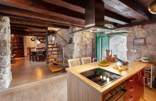 Makarska Villa | ISOLATED 19th CENTURY STONE ART HOUSE in NATURE PARK