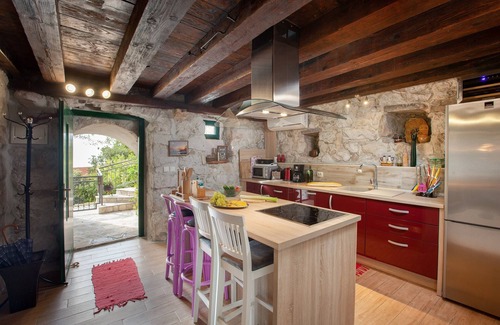 Makarska Villa | ISOLATED 19th CENTURY STONE ART HOUSE in NATURE PARK