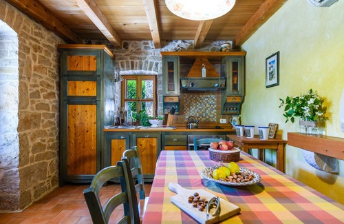 Rakalj House | Istrian stone house with fireplace and garden, 2 km from the sea