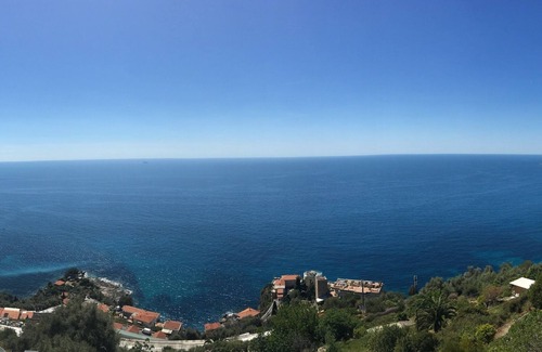 Ventimiglia Apartment | House in Grimaldi. Spectacular view on the French Riviera with rooftop terrace!