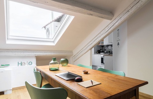 Porta Vittoria House | It is a newly renovated attic located in a building from the early 1900s